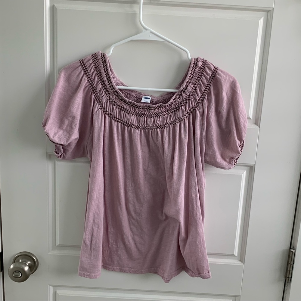 pink old navy blouse